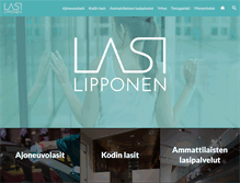Tablet Screenshot of lasilipponen.fi